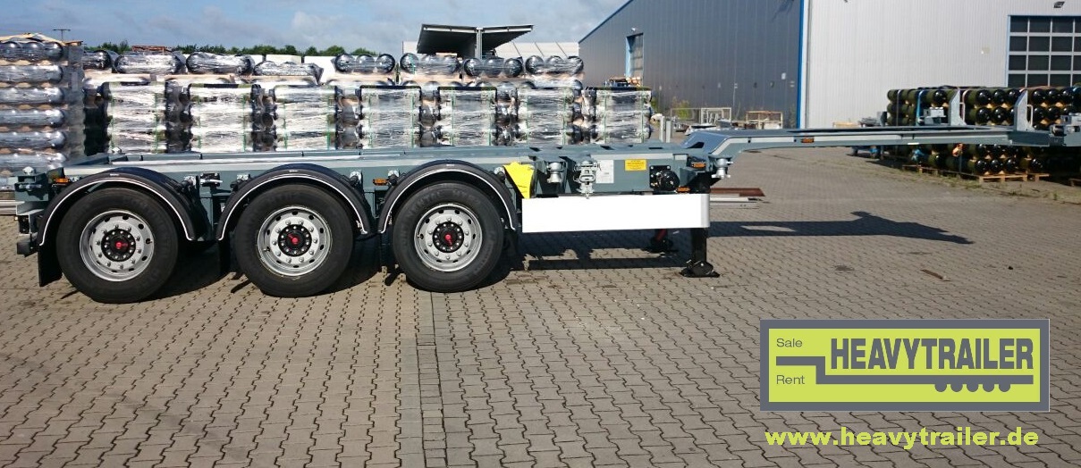 HeavyTrailer 3-Achs-Containerchassis 