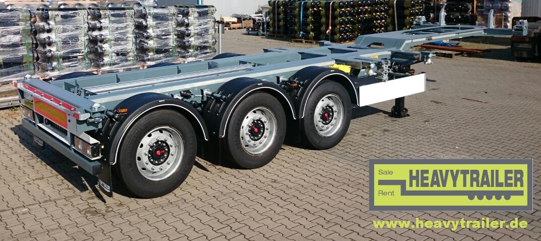 HeavyTrailer 3-Axle-containerchassis 