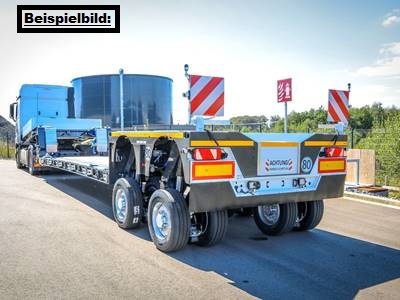 Maxtrailer 2-axle-low deck-trailer with pendle axles MAX 510