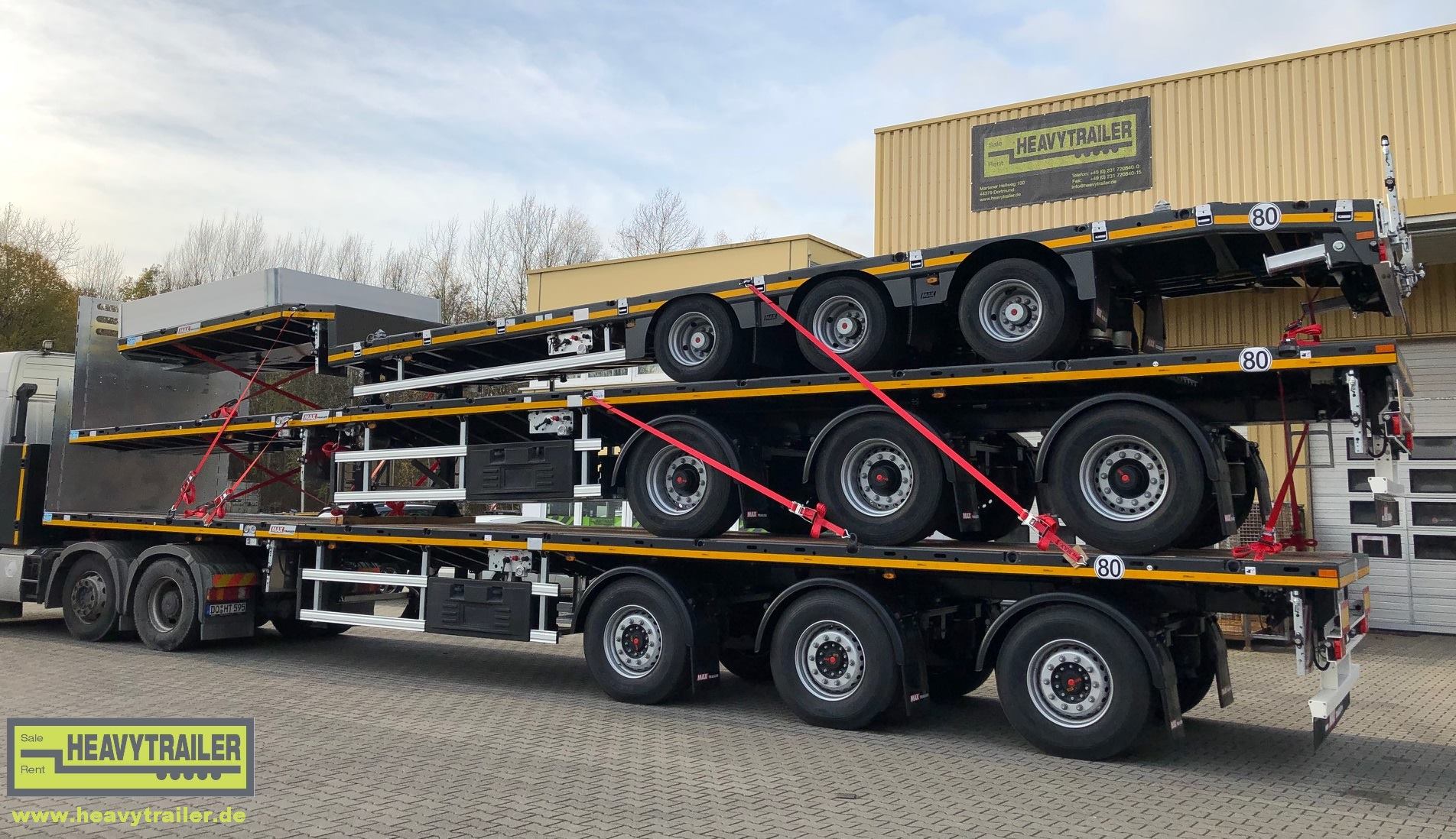 Weiterer Zuwachs im HeavyTrailer-Fuhrpark