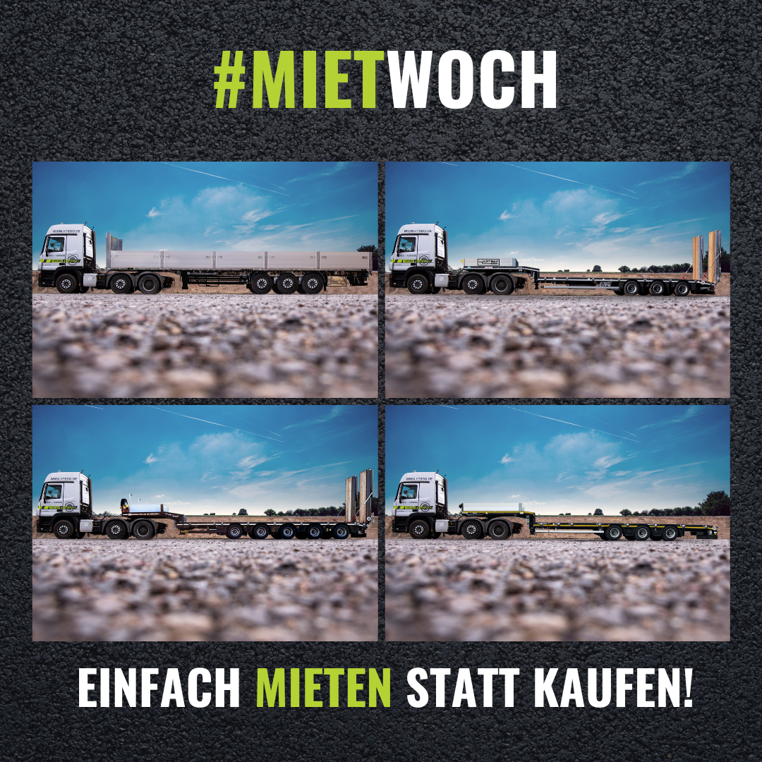 #mietwoch: Jetzt direkt verfügbare Auflieger mieten!