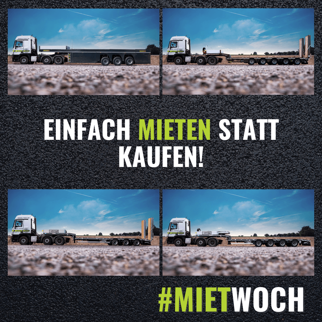 #mietwoch: Jetzt direkt verfügbare Auflieger mieten!