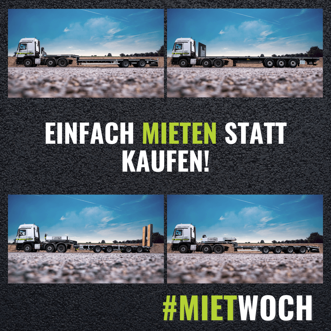 #mietwoch: Jetzt direkt verfügbare Auflieger mieten!