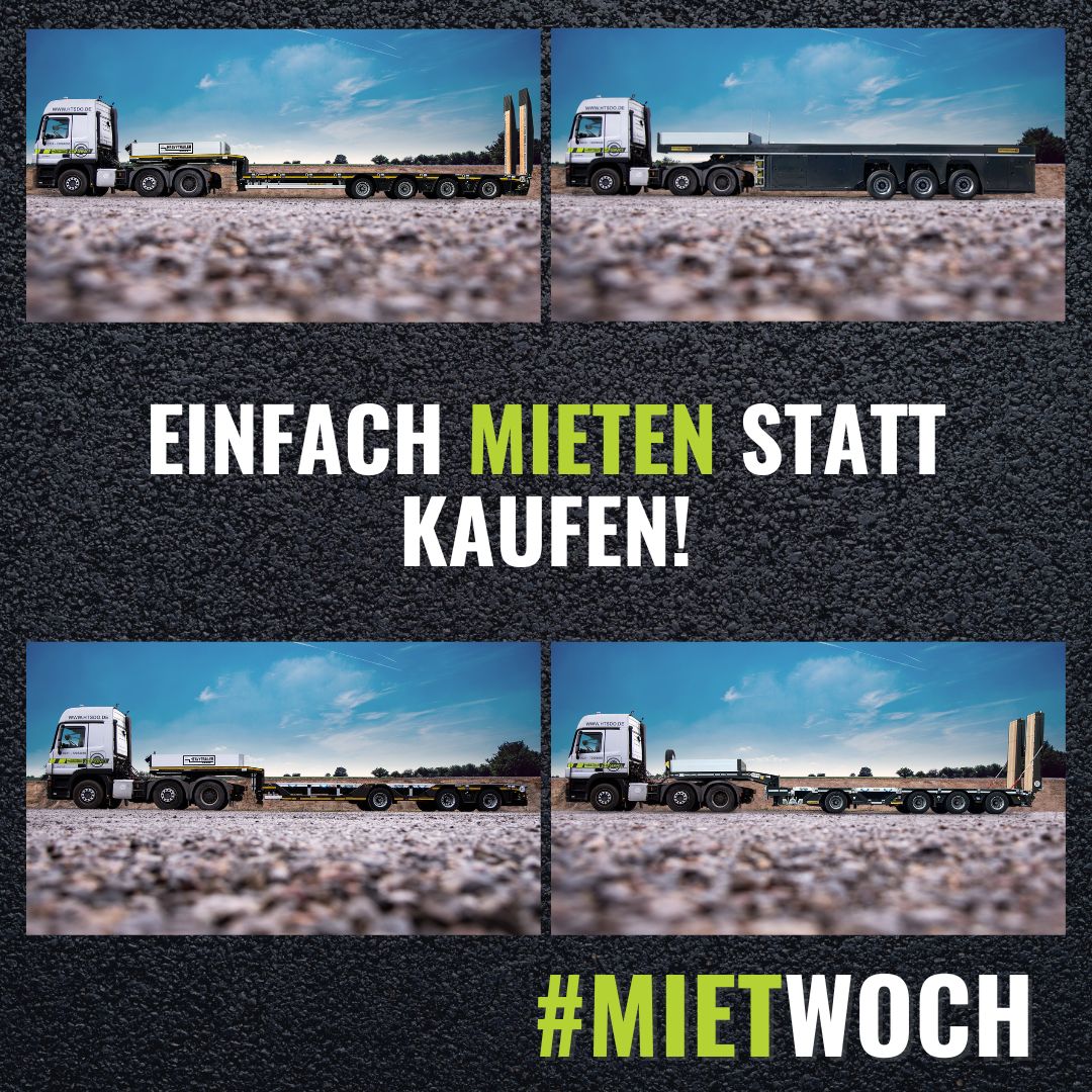 #mietwoch: Jetzt direkt verfügbare Auflieger mieten!