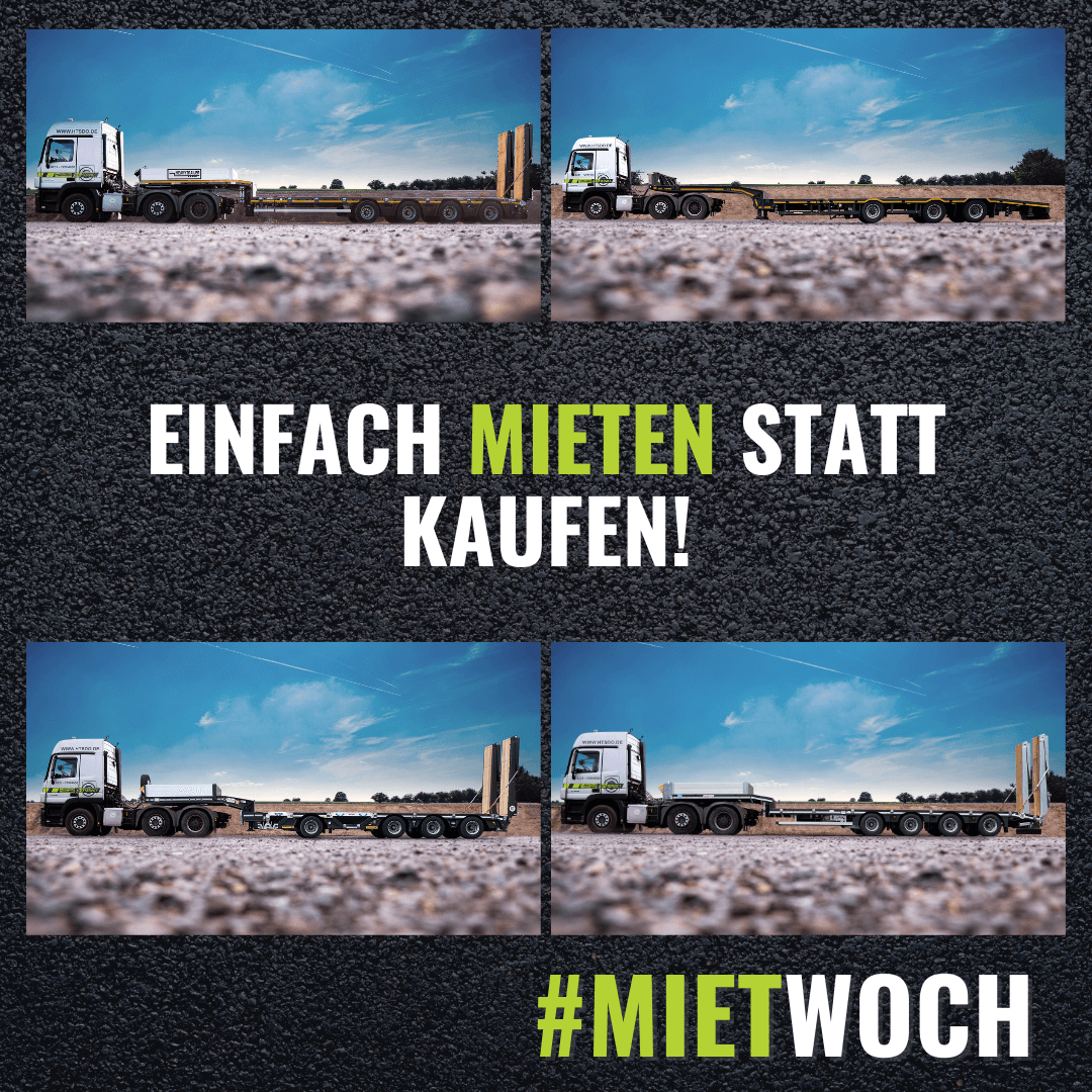 #mietwoch: Jetzt direkt verfügbare Auflieger mieten! 