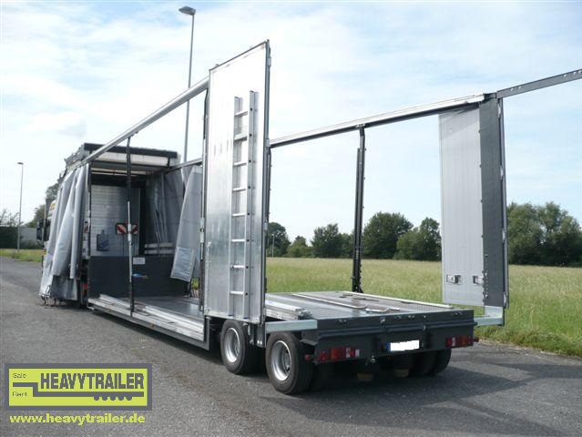 Meusburger 2-axle-jumbo-trailer with half swing axle