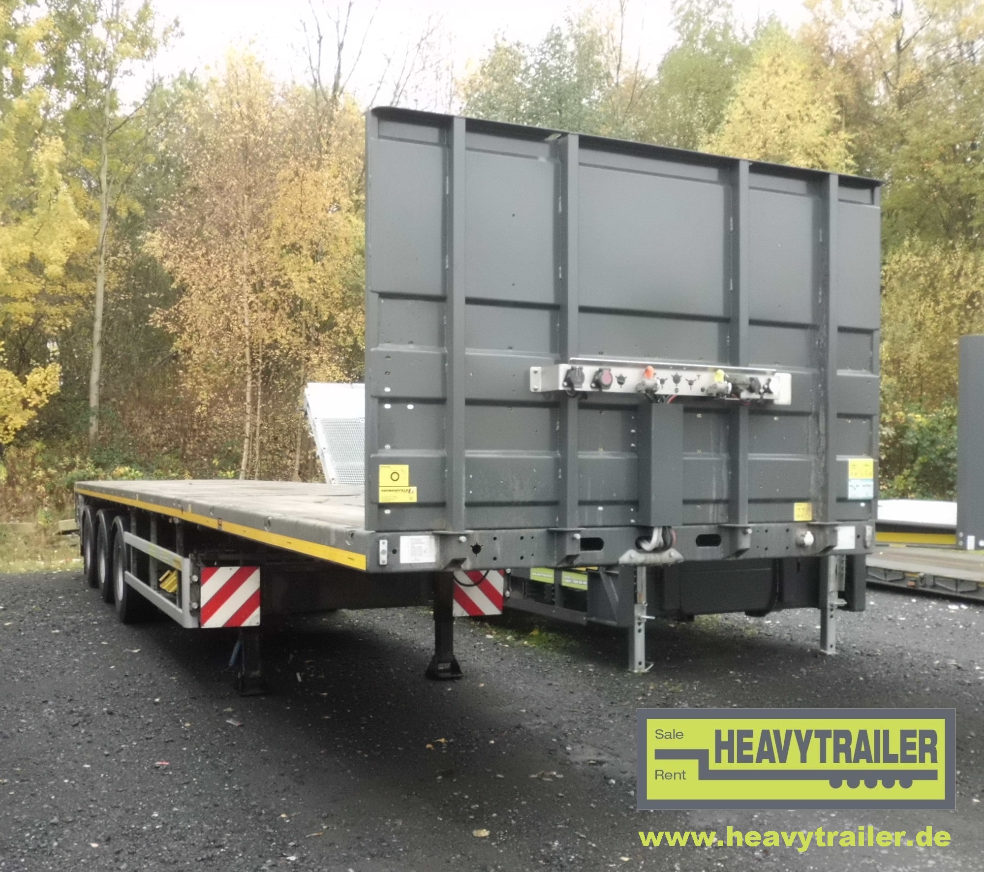 Faymonville 3-axle TELEMAX (3-axle-plateau-trailer) single telescopic