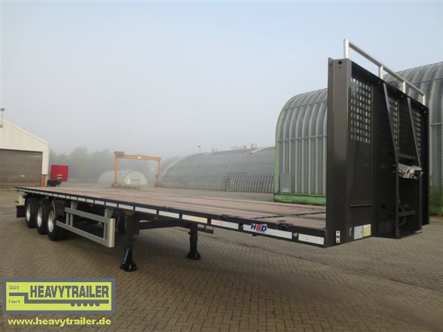 HRD 3-axle platform trailer