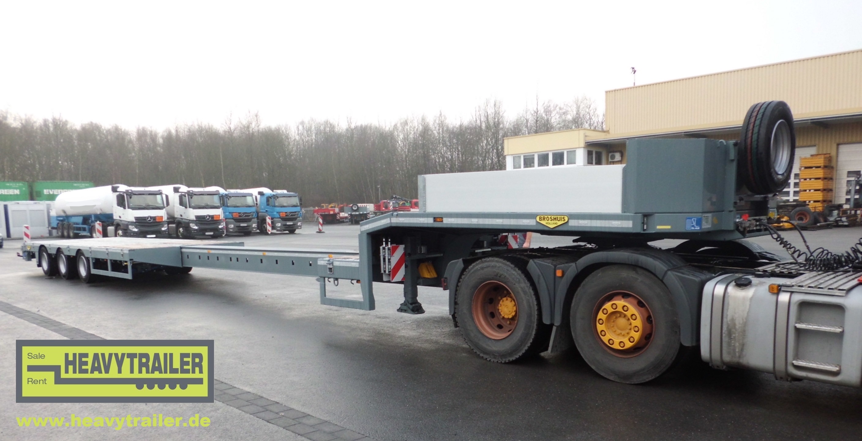 Broshuis 3-axle-low-bed-trailer SL-Air