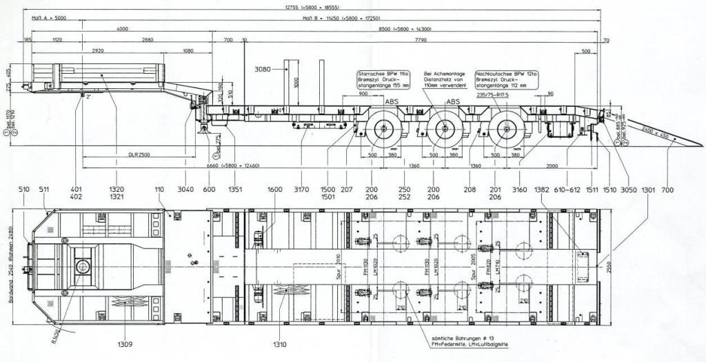 Goldhofer STN-L 3-39/80 A (3-axle-semi-trailer)