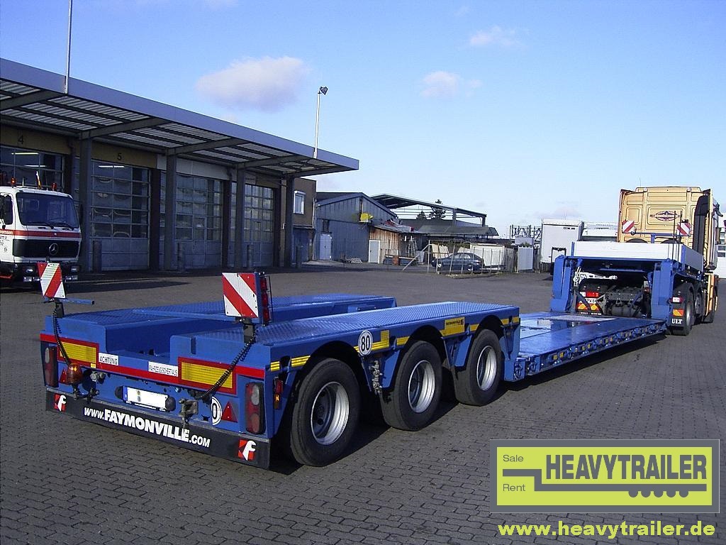 Faymonville 3-axle MEGAMAX (3-axle-low-deck-trailer)